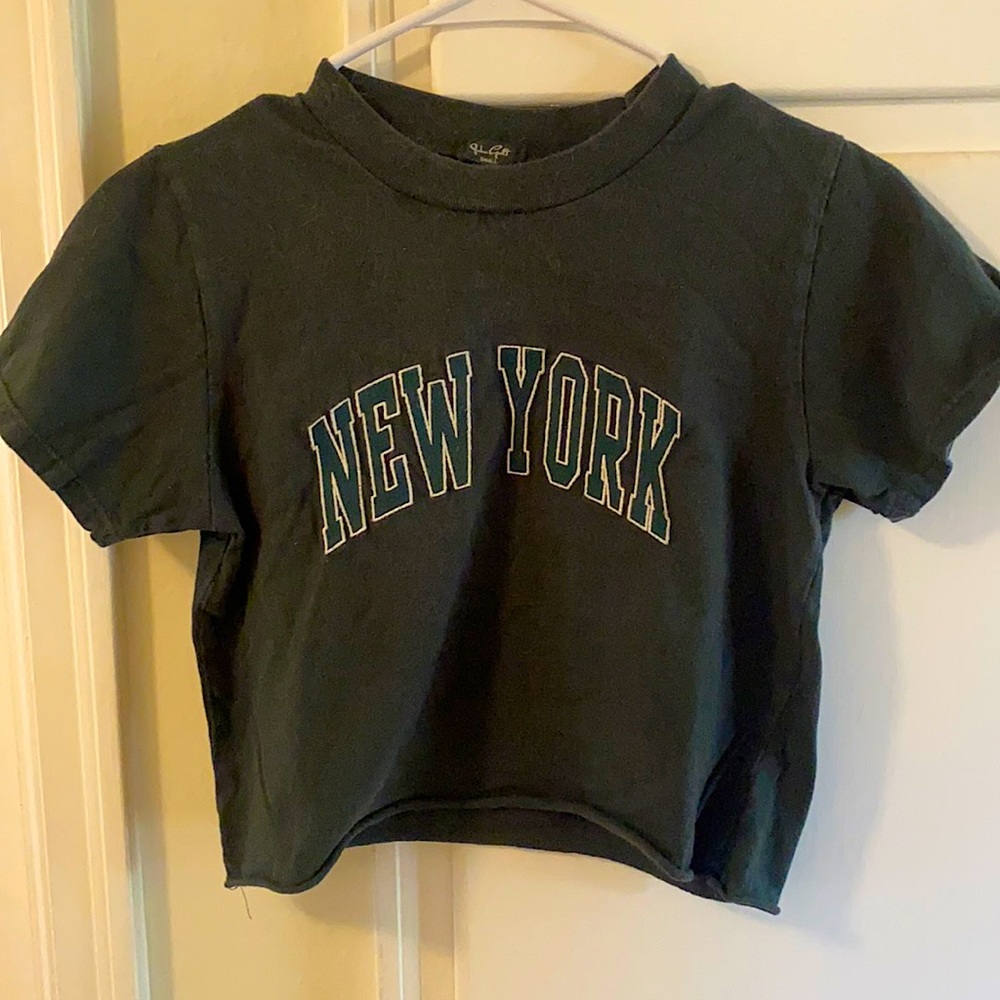 Green Crop Top